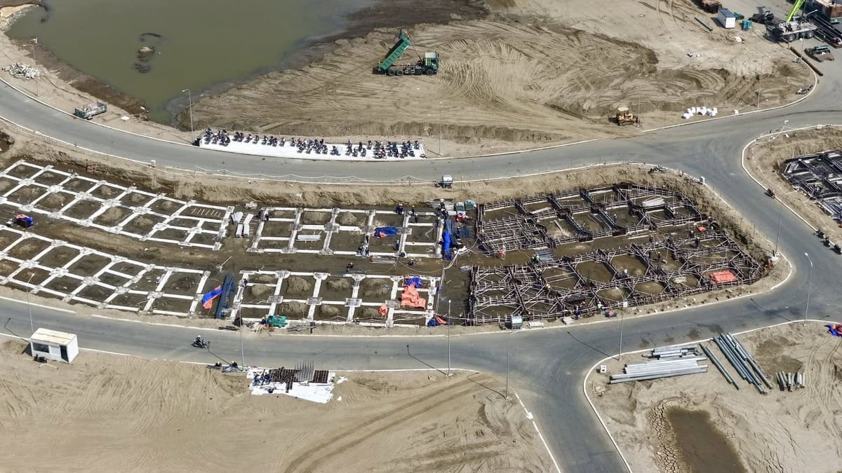 Tiến độ xây dựng Vinhomes Green Paradise